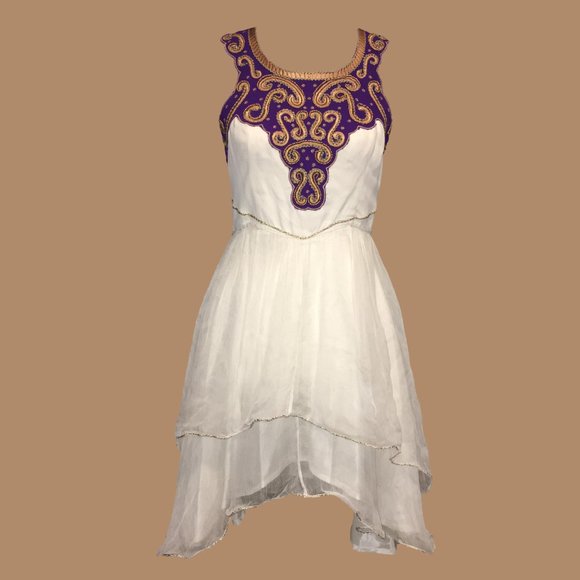 Free People Filigree Fantasy Dress - Size 2 - Picture 2 of 6